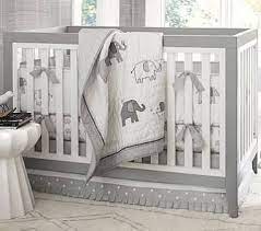 gray elephant nursery bedding baby