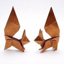 easy origami squirrel paper folding