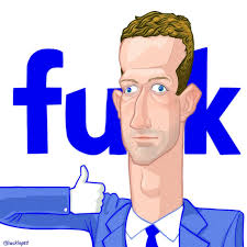 Mark Zuckerberg : Caricatures