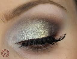 new years makeup week silver and gold