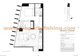 marina tower melbourne floor plan 1