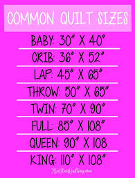 what size is a baby quilt size
