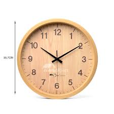 12 Inch Wall Clock 8 10 14 Round Wood