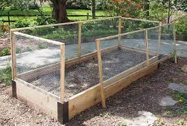 Raised Bed Fence With Custom Corners