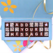 personalised chocolate and sweets gifts