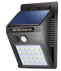 20 led bright solar wireless security
