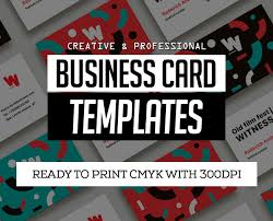 25 New Professional Business Card Templates Print Ready