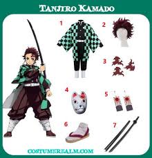 We bring you the best women's costume selection for over 21 years. How To Dress Like Tanjiro Kamado Costume Guide Diy Demon Slayer Tanjiro Halloween Costume