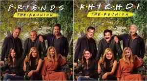 With jennifer aniston, courteney cox, lisa this reunion was originally supposed to air in late may 2020 but was delayed due to coronavirus. Ahead Of Friends Reunion Episode Khichdi The Reunion Debuts Hilarious Poster Entertainment News The Indian Express