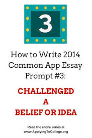 How to Write Common Application Essay    Transition from Childhood     Red Brick Writers