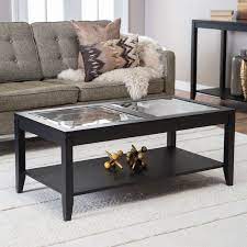 Ikea Glass Top Coffee Table With
