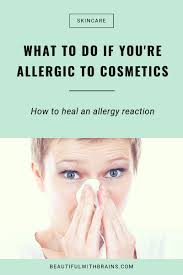 an allergic reaction
