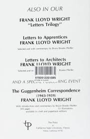 Letters To Clients Amazon Co Uk Frank Lloyd Wright 9780912201085