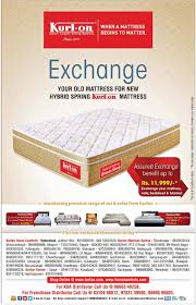 exchange old mattress and get new ad