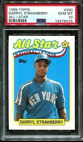 That is very impressive considering how short of a career he had. Topps Darryl Strawberry All Star Value 0 24 450 00 Mavin