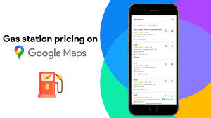 gas station pricing on google maps