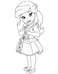 Color our princess ariel coloring page & kids can celebrate the little mermaid movie. 10 Baby Princess Coloring Pages Ideas Princess Coloring Pages Princess Coloring Coloring Pages