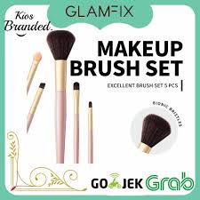 jual glamfix excellent brush set