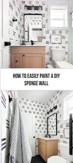 How To Easily Paint A Diy Sponge Wall