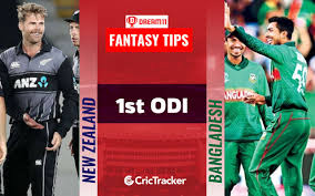 New zealand won by 8 wkts. Nz Vs Ban Dream11 Prediction Fantasy Cricket Tips Playing 11 Pitch Report And Injury Update For 1st Odi