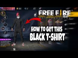 This png has a resolution of 500x600. How To Get Full Arm Black T Shirt In Free Fire For Free Garena Free Fire Youtube