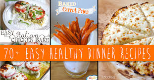 healthy dinner recipes for a guilt free