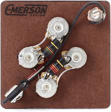 *** non accetto scambi o permute! Emerson Custom Prewired Kit For Gibson Sg Guitars Sweetwater
