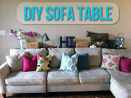 Diy Sofa Table Let S Get Crafty