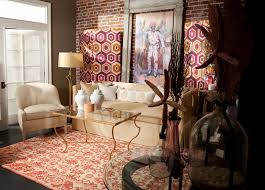 how to decorate with needlepoint rugs