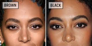 black versus brown eyeliner