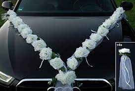 Autoschmuck zur Hochzeit | 55 schöne Tipps, Ideen & Beispiele