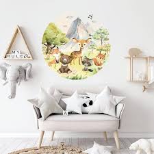 Forest Animals Nursery Wall Decal