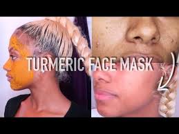 turmeric face mask for 5 days fights