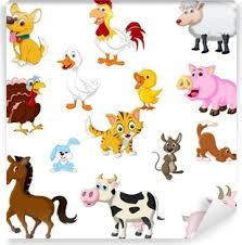 All our work is proudly made in the usa. Funny Farm Animals Set Framed Poster Pixers We Live To Change