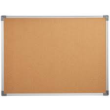 Wall Mount Cork Board With Aluminum Frame