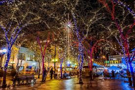 Christmas Lights In Downtown Seattle Christmas In America