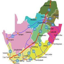 the south african national road network