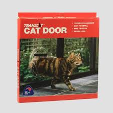 Gcddcds Tran Cat Door 267mm Glass Hole