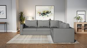 7 seat large sectional sofa gray