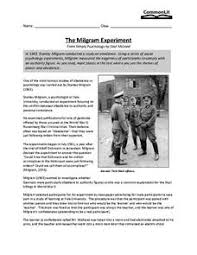 Maria konnikova argues that the stanford prison experiment, involving fake guards and prisoners, is misremembered for what it teaches about human nature. Psychology Experiment Lesson Plans Worksheets Reviewed By Teachers
