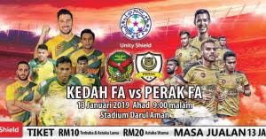 Highlight perlawanan unity shield 2020 diantara perak vs kedah. Live Streaming Kedah Vs Perak Unity Shield 13 1 2019 Zikri Husaini