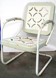 Vintage Patio Chair Metal For