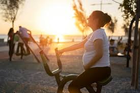 can you ride a bike while pregnant