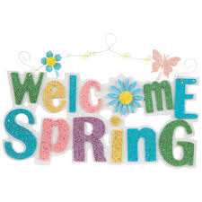 Welcome Spring Glitter Wood Wall Decor