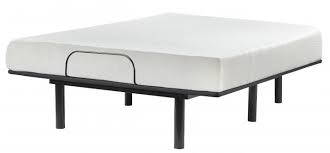 This means that these options may be ideal for temporary solutions. Ashley Queen Chime 8 Memory Foam Mattress With Adjustable Power Base Captain Ed S Furniture Showroom