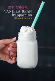 vanilla bean frappuccino recipe