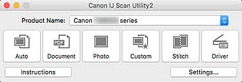 Transfert d'images et de films simple depuis votre appareil photo canon vers vos appareils et services ij scan utility. Canon Pixma Manuals Mg3000 Series Ij Scan Utility Main Screen