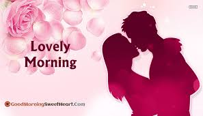lovely morning kiss image