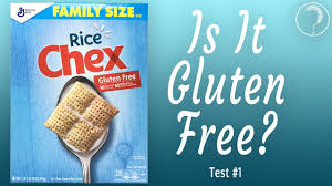 are general mills rice chex gluten free