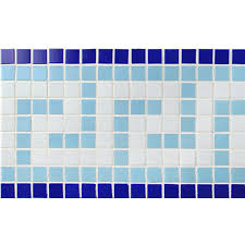 Border Blue Bgeb001 Mosaic Tile Glass